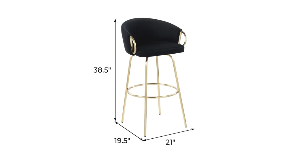 Claire Barstool- Set of 2 Dimensions
