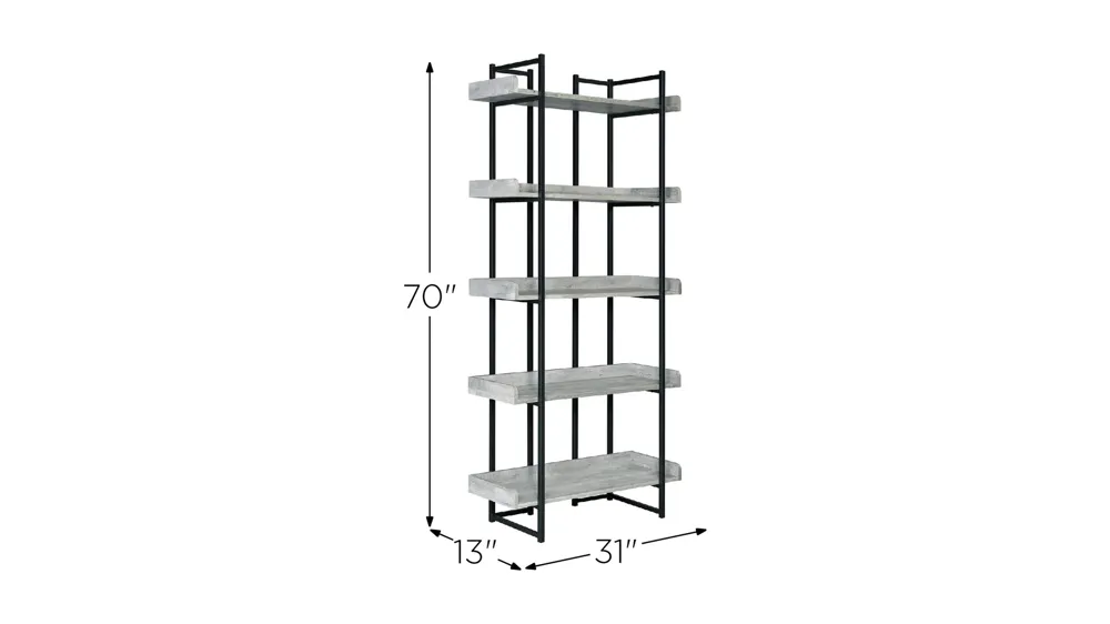 Peyton Bookshelf Dimensions