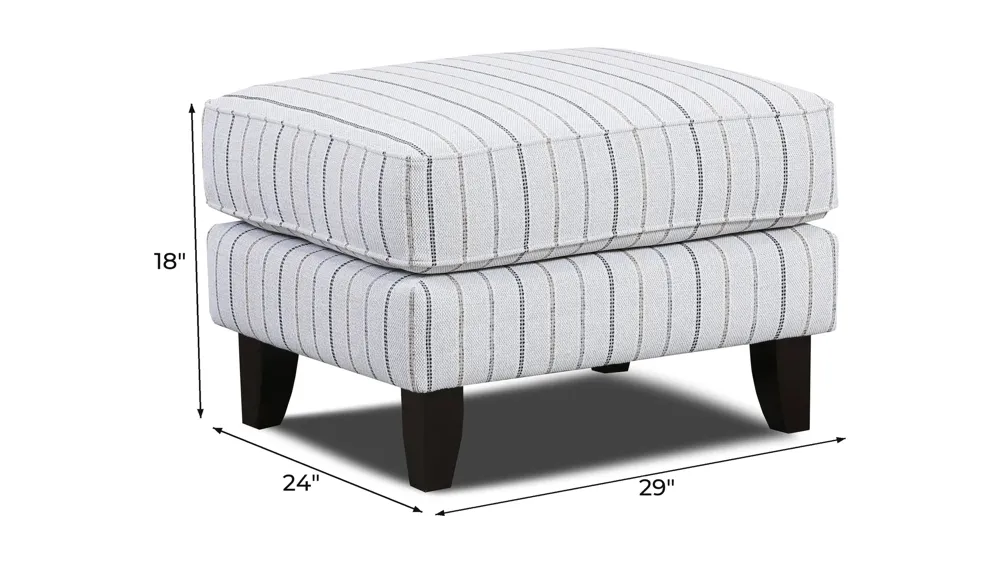 McKinley 29" Ottoman Dimensions