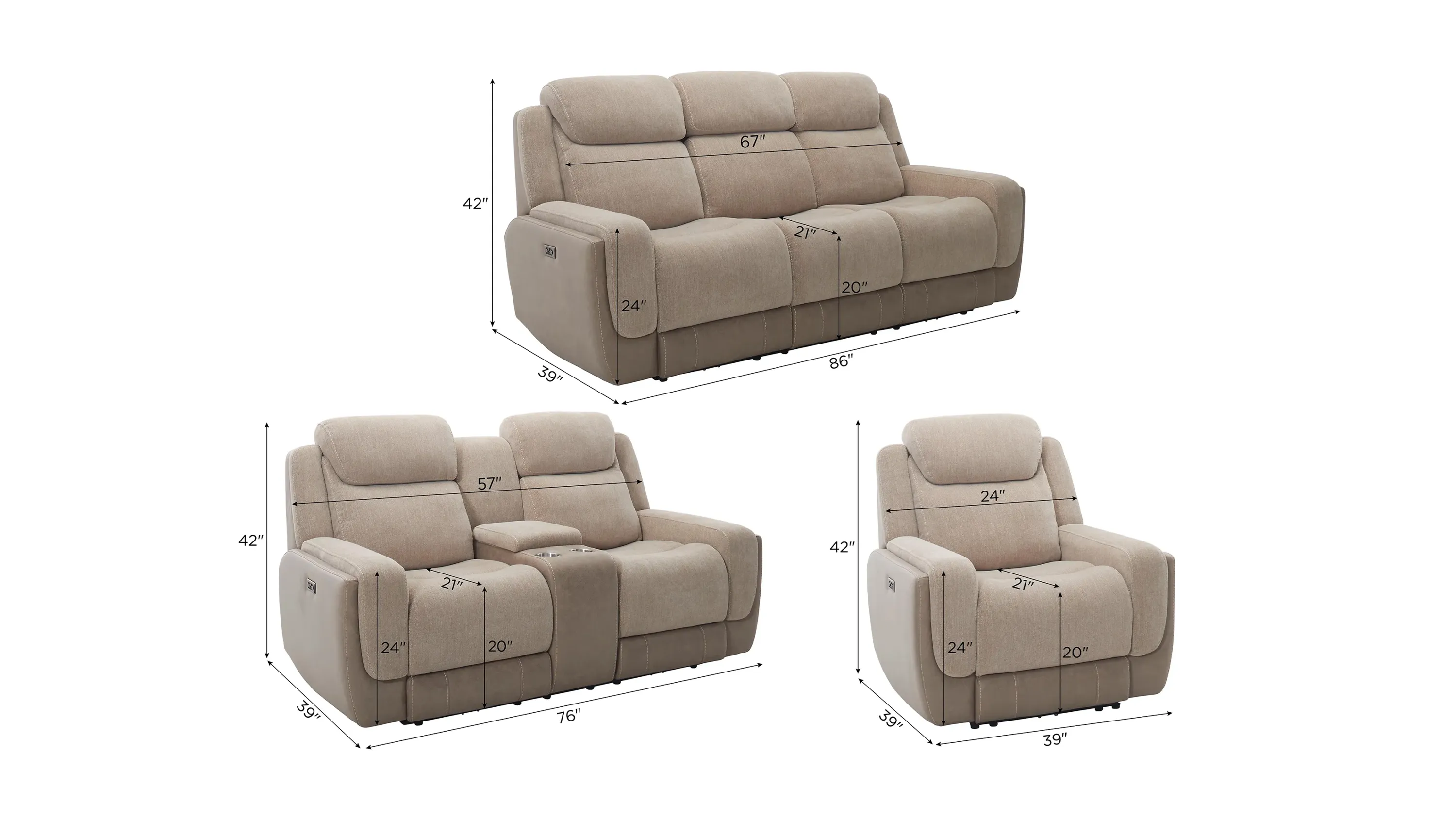 Novah Living Room Set | Raymour & Flanigan