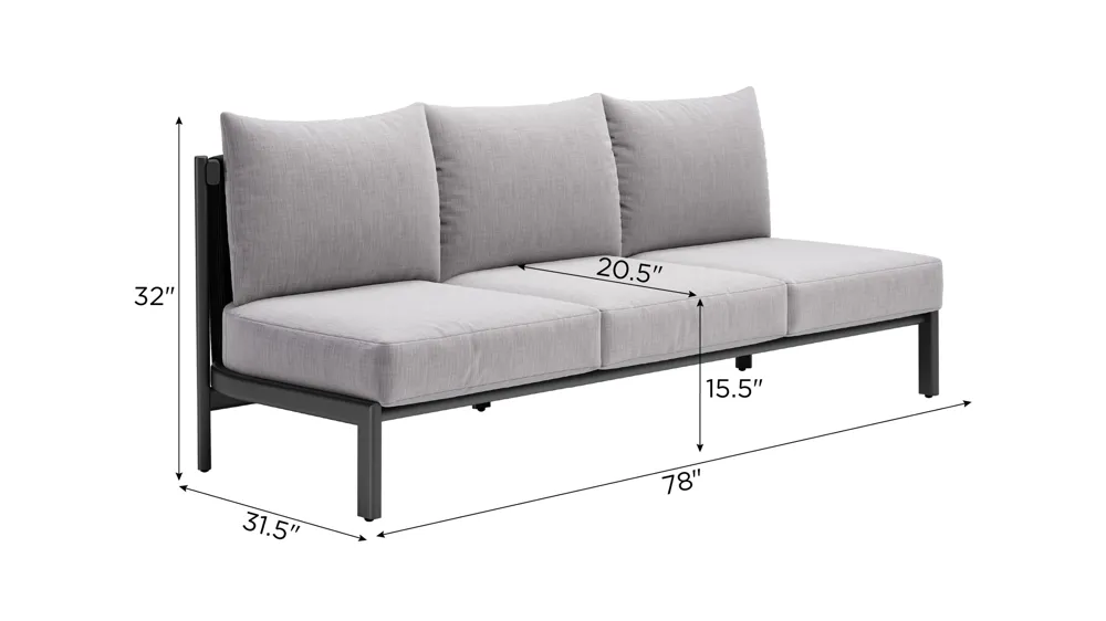 Horizon Outdoor Sofa Dimensions