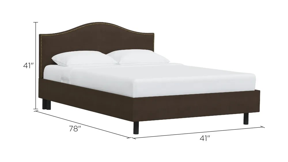 Alexander Upholstered Platform Bed Dimensions