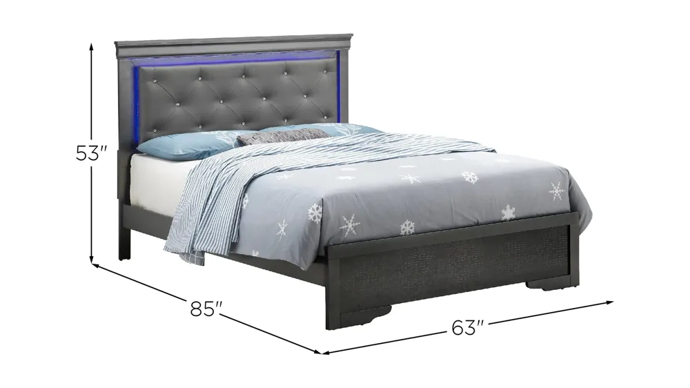 Lorana Queen Bed Dimensions