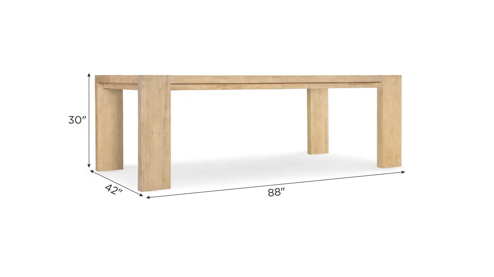 Retreat Dining Table Dimensions
