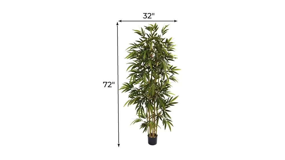 Bamboo Artificial Tree Dimensions
