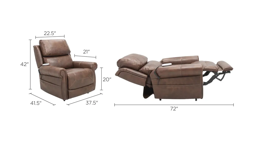 Nesbit Power Lift Recliner Dimensions