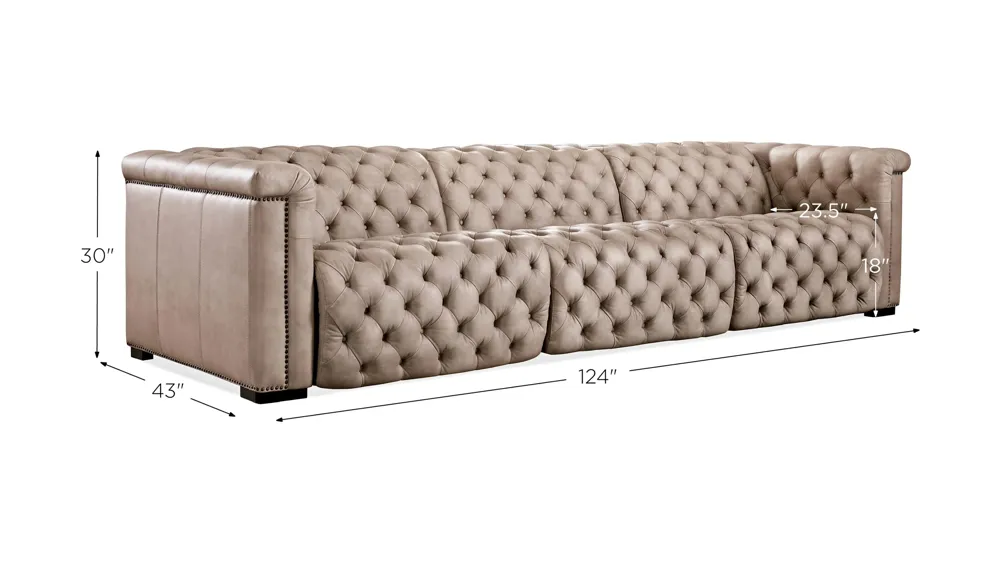 Savion Grandier Power Reclining Sofa Dimensions