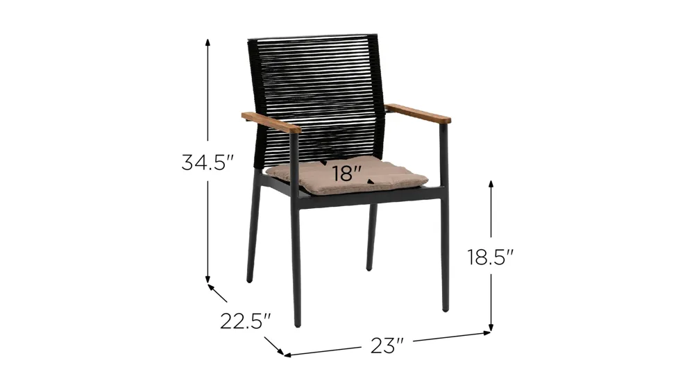 Skog Armchair Dimensions