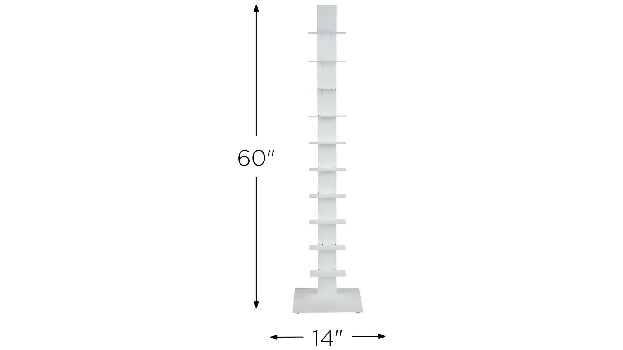 Sapiens 60" Bookcase Tower