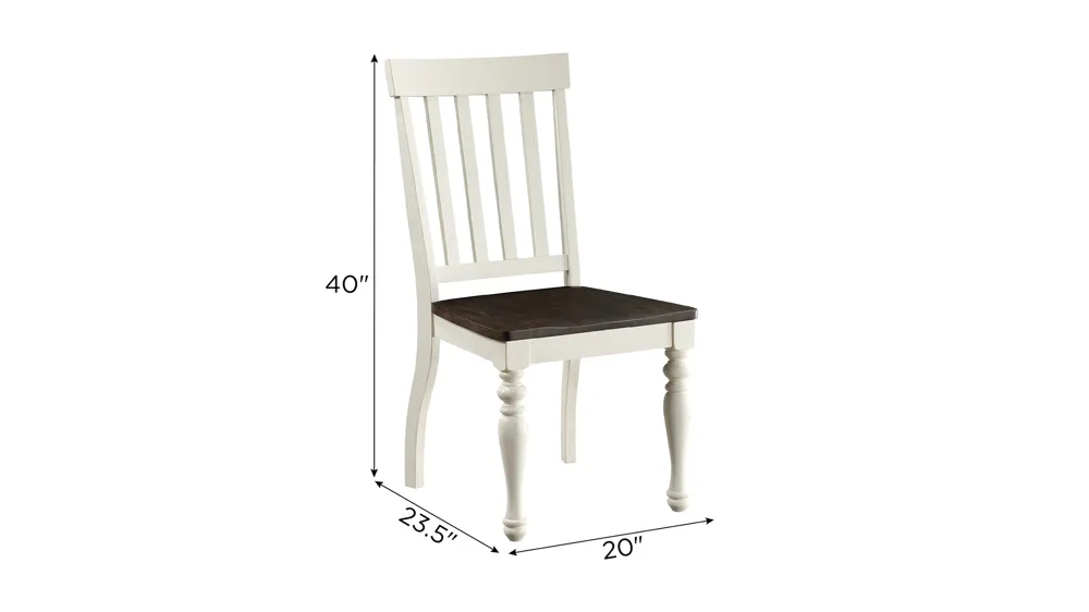 Joanna Side Chair - Set of 2 Dimensions
