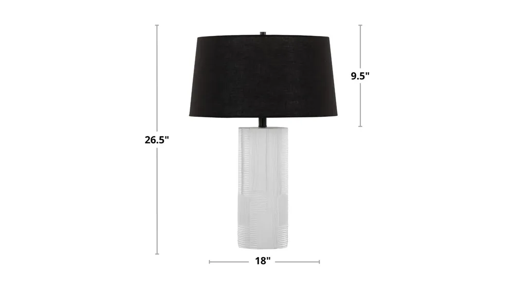 Petra Table Lamp - Set of 2 Dimensions
