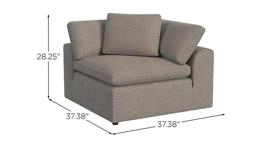 Cortney's Collection Modular Corner Chair Dimensions