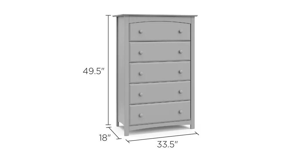 Kenton 5 Drawer Chest Dimensions