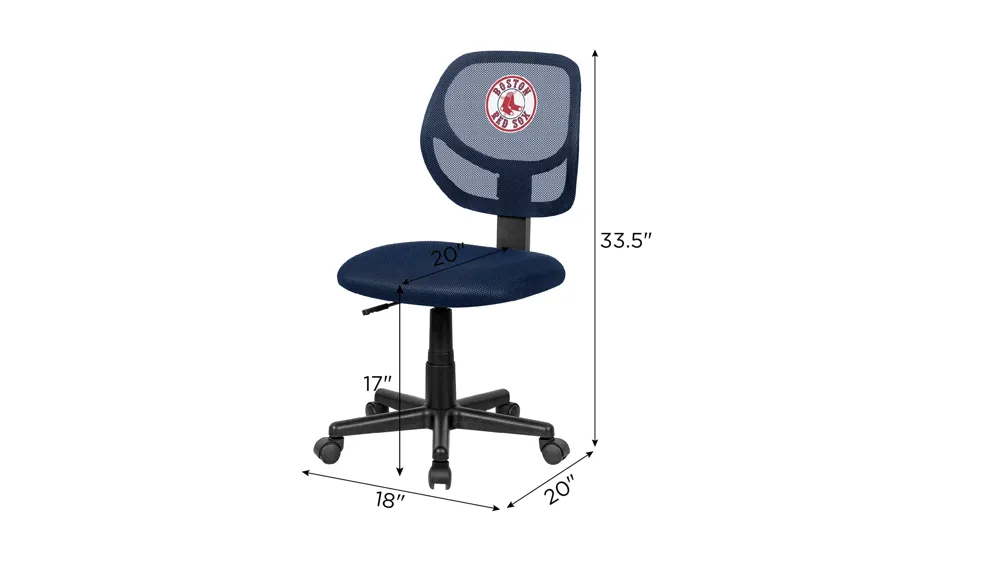 MLB Armless Task Chair Dimensions