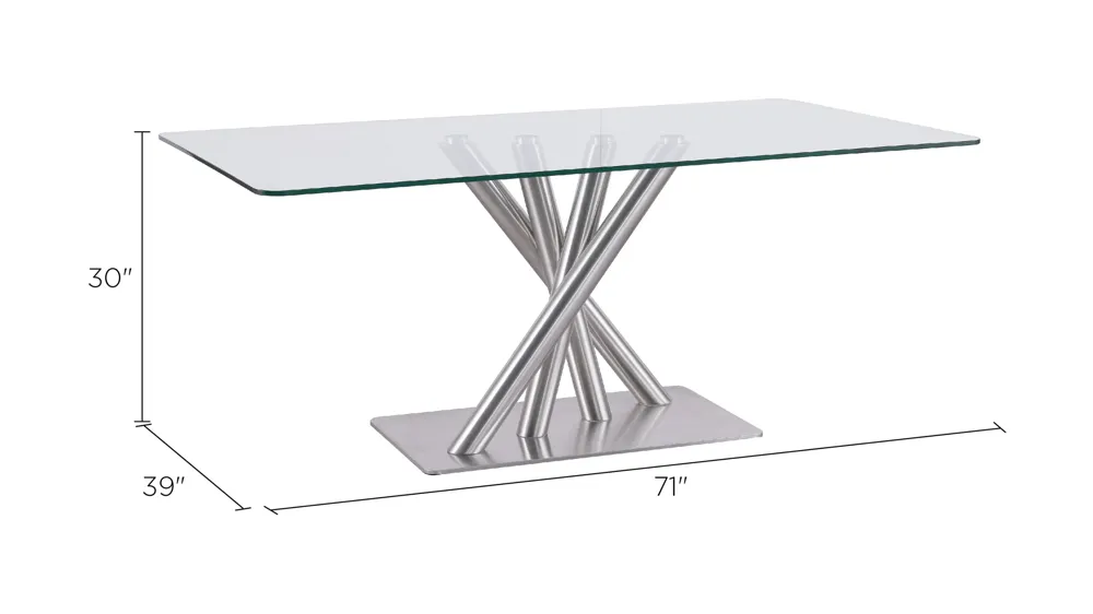 Apsalar Dining Table Dimensions