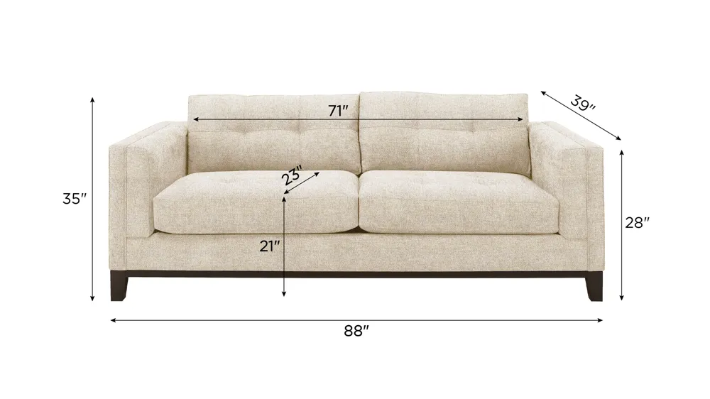 Mirasol Sofa Dimensions