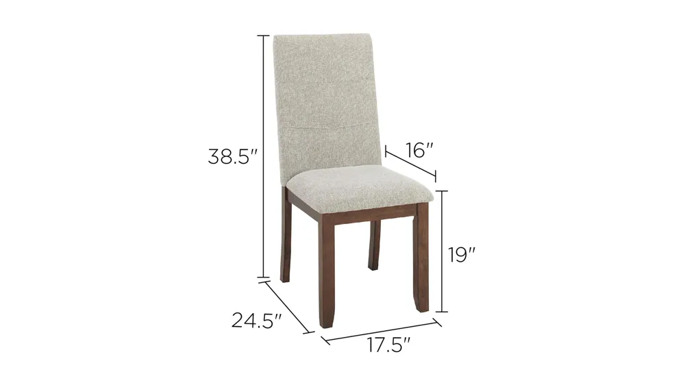 Saunders Dining Chair Dimensions