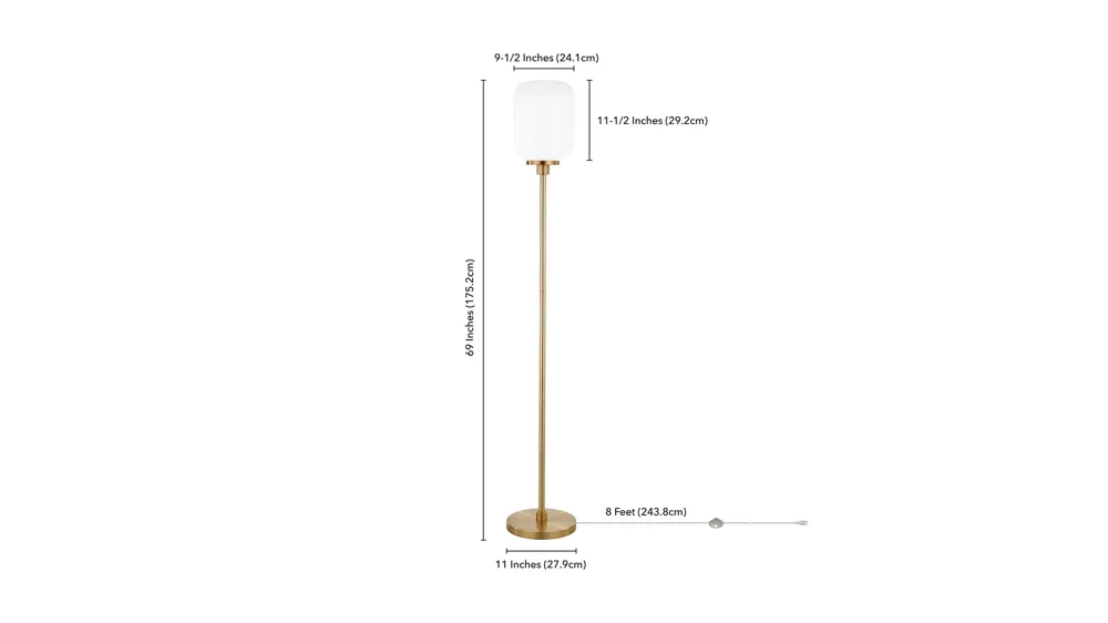 Beaufort Floor Lamp Dimensions