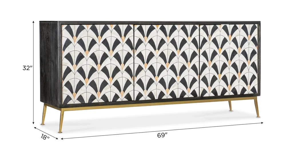 Melange Renee Credenza Dimensions