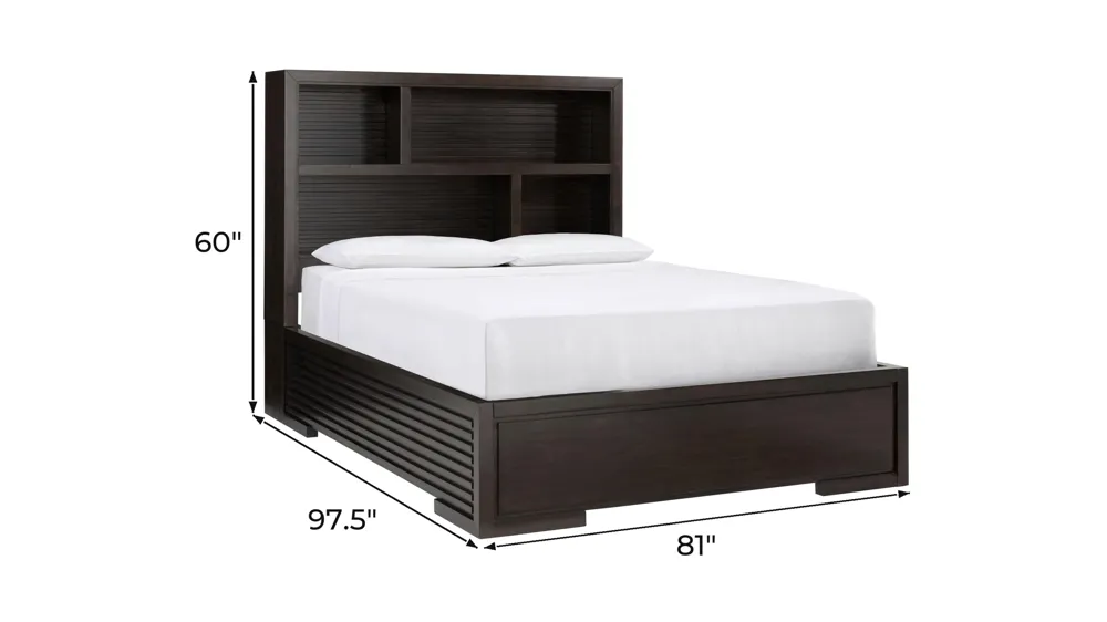Nightingale Bookcase Bed Dimensions