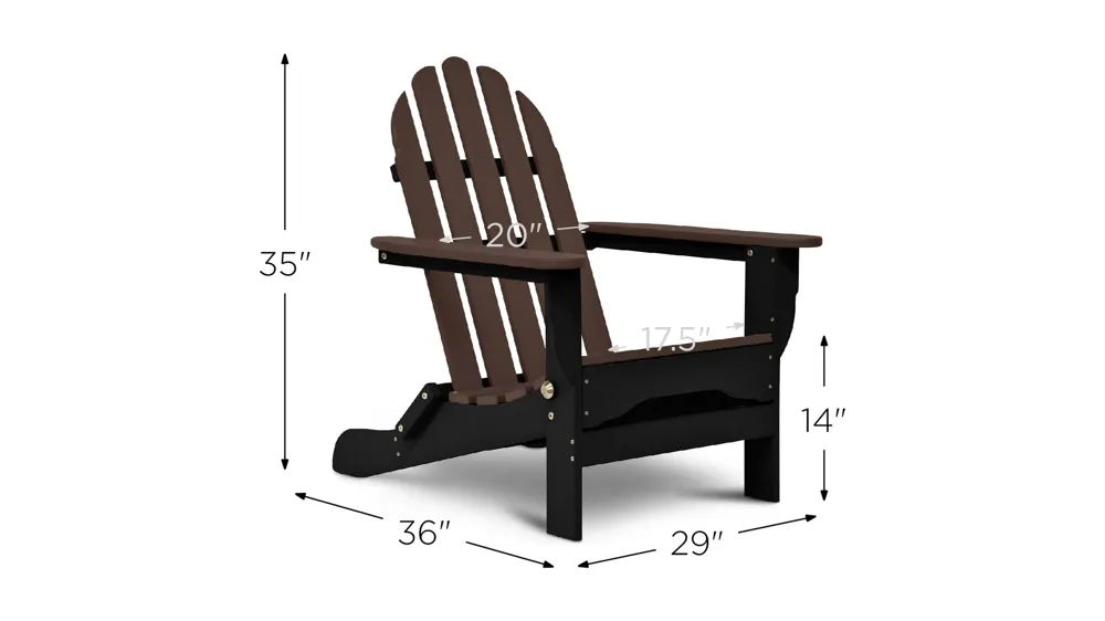 Icon Adirondack Chair Dimensions
