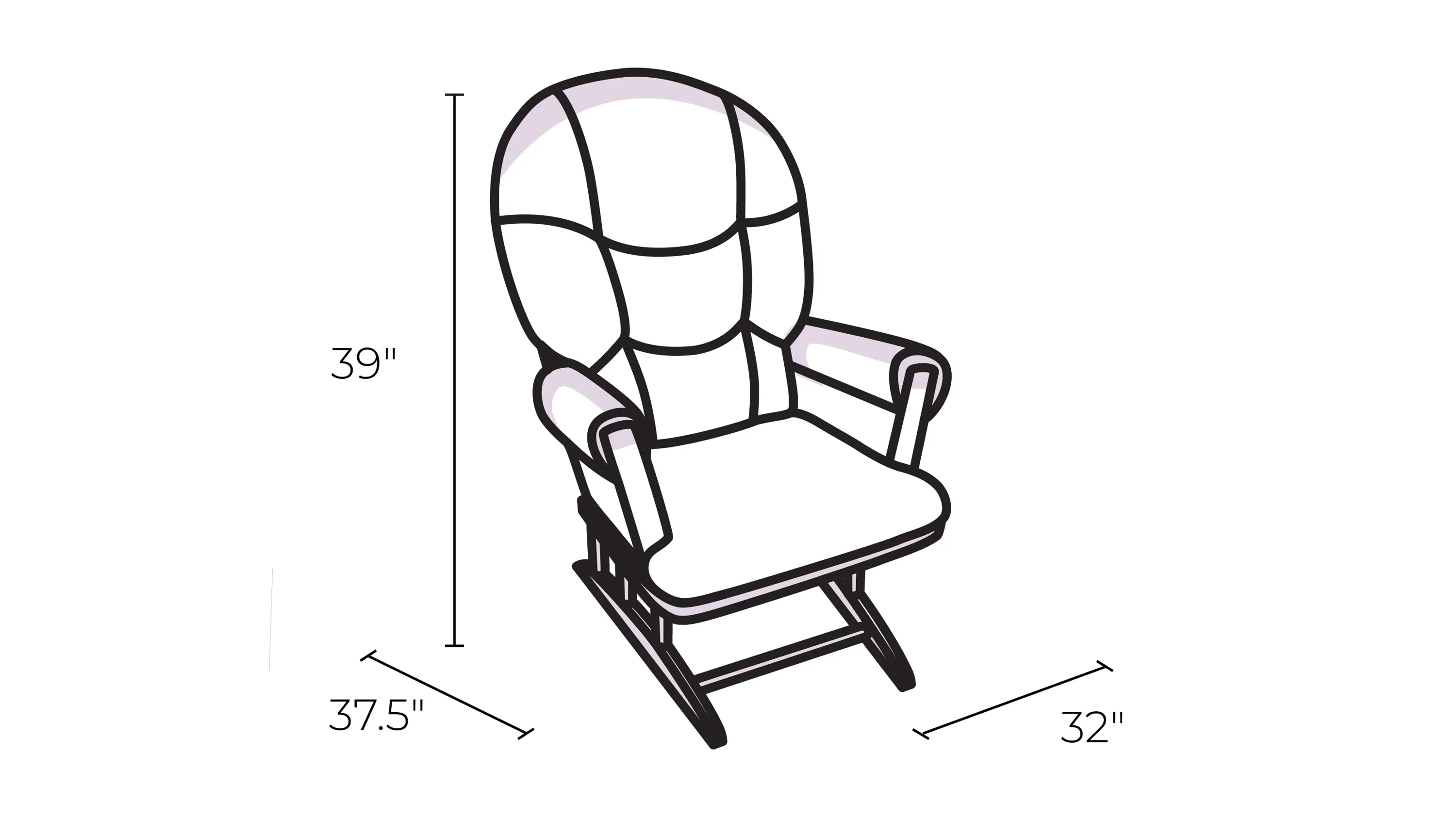 Salma Glider Rocker Recliner Chair Raymour Flanigan