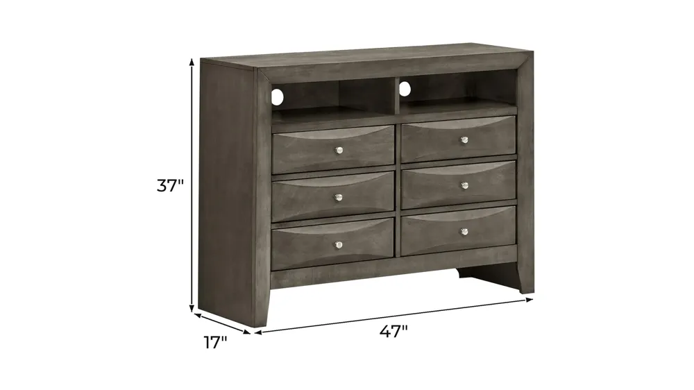 Marilla Media Chest Dimensions