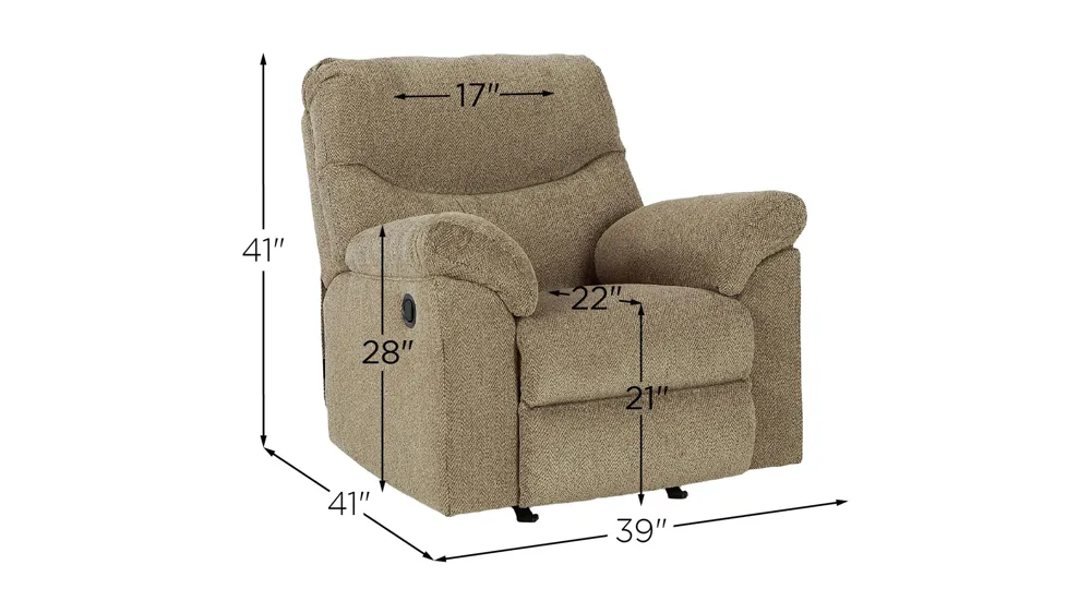Alphons Recliner Dimensions