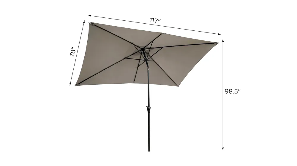 florabest patio umbrella PURPLE LEAF 10ft Durable Outdoor Umbrella, UV Umbrella, Navy Blue, Garden Sun ensuring it can withstand winds up to 20 mph FIRNEWST 10FT Patio Umbrellas, 8