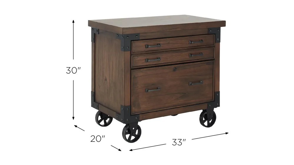 Pepperdine Lateral File Dimensions