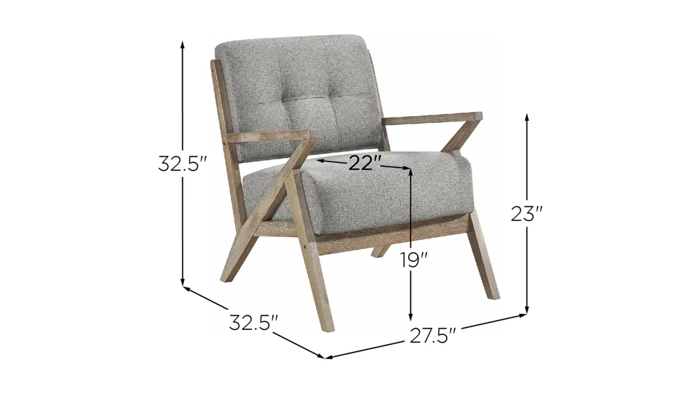 Cagle Accent Chair Dimensions