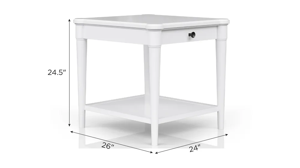 Citrus Heights End Table Dimensions