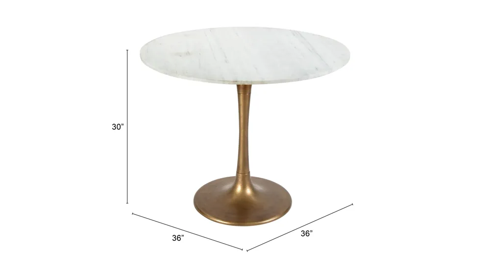Fullerton Dining Table Dimensions