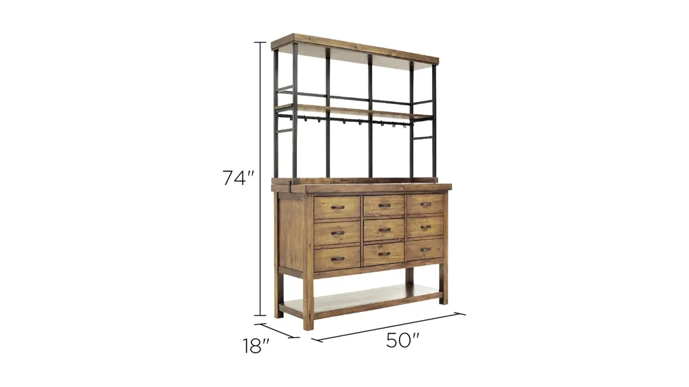 Fenwick 2-pc. Baker's Rack Dimensions