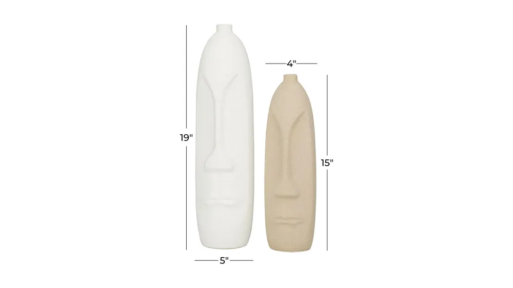 Novogratz Geirdis Vase Set of 2 Dimensions