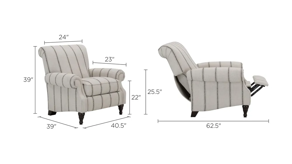 Wilkinson Pushback Recliner Dimensions