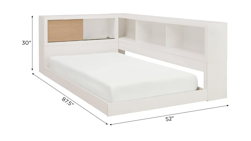 Mae Bookcase Bed Dimensions
