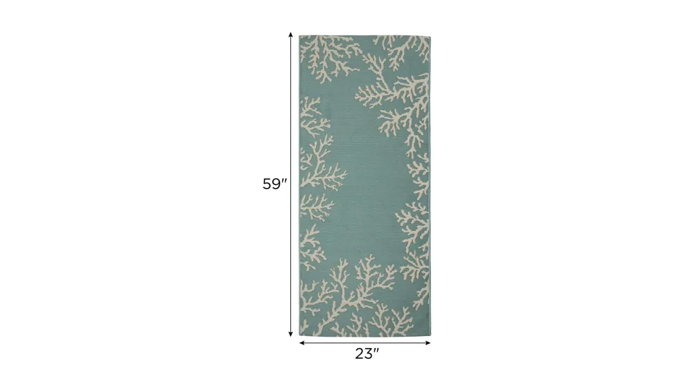 Esencia Coral Edge Indoor/Outdoor Mat Dimensions