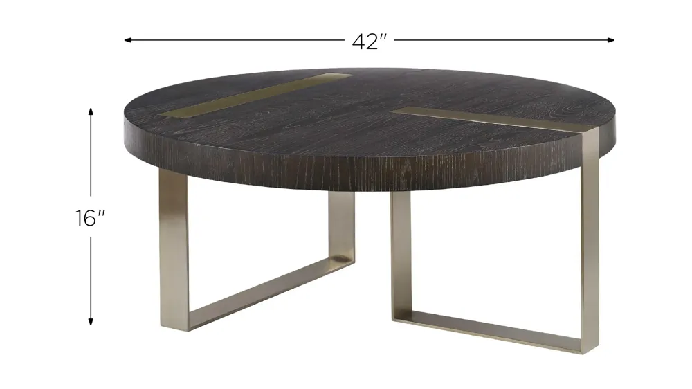 Converge Round Coffee Table Dimensions