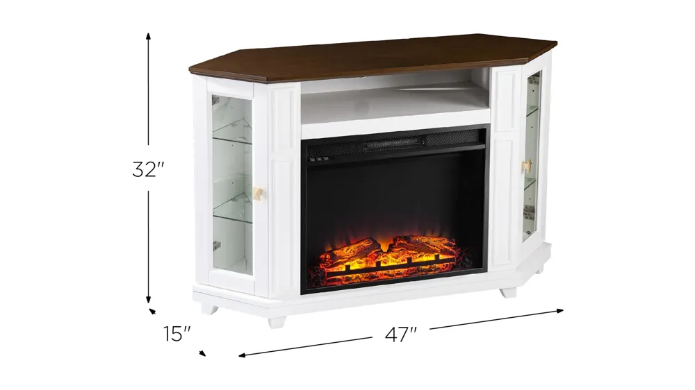 Tadley Electric Media Fireplace Dimensions