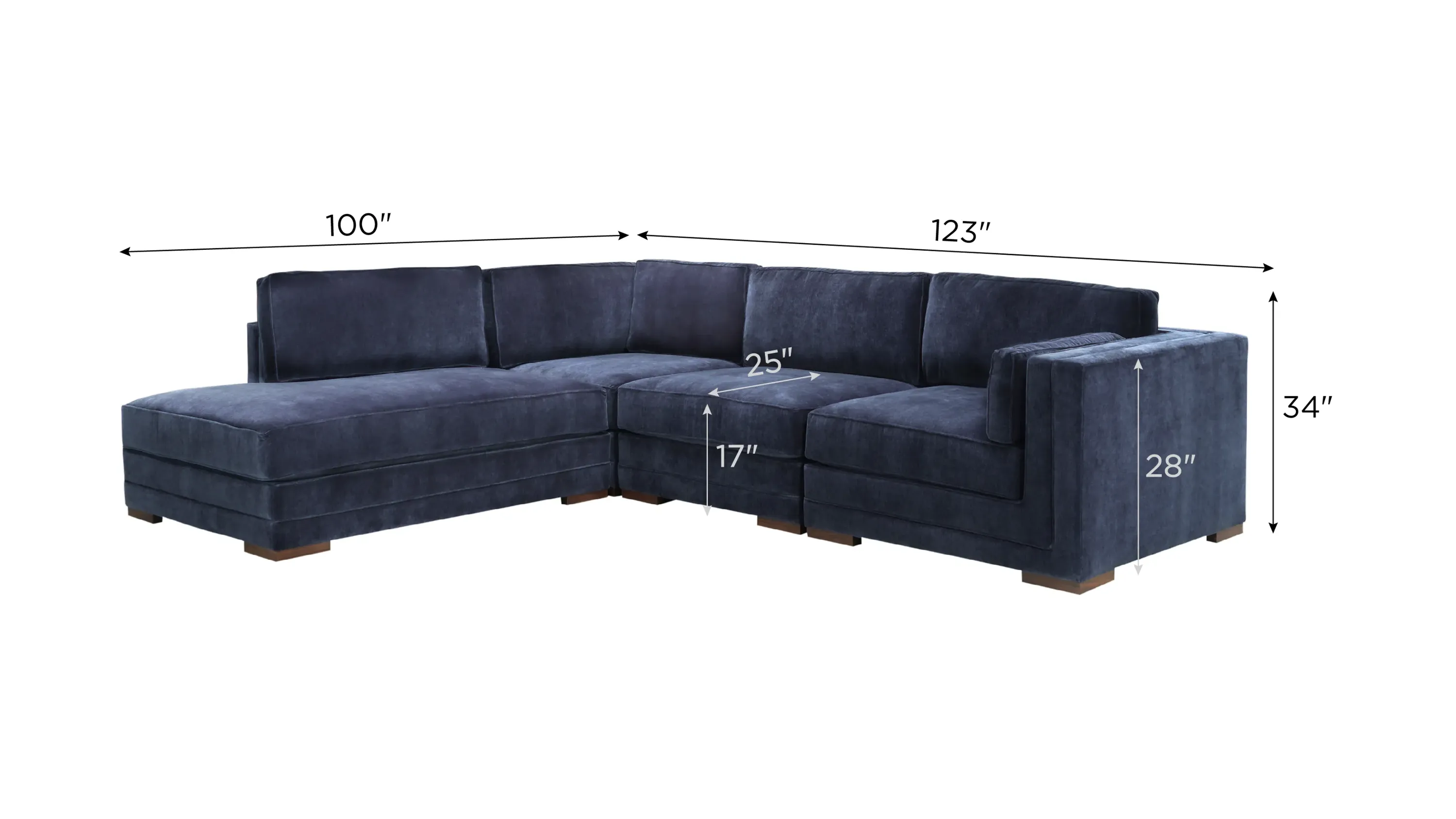 Remmi 4-pc. Sectional | Raymour & Flanigan