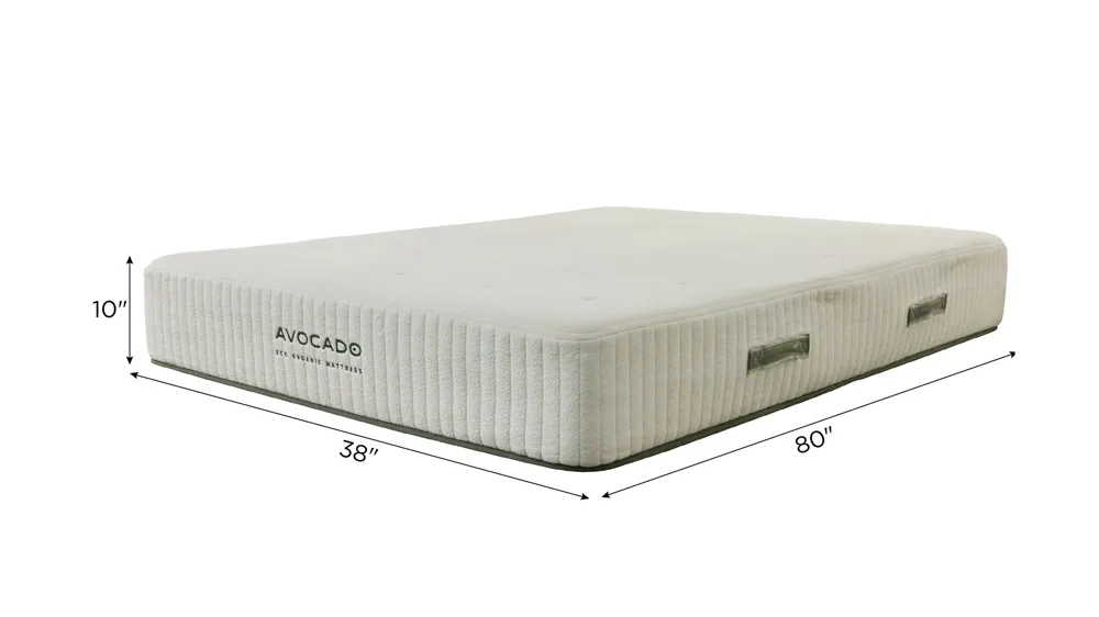 Avocado Eco Organic Mattress Standard Firm Dimensions