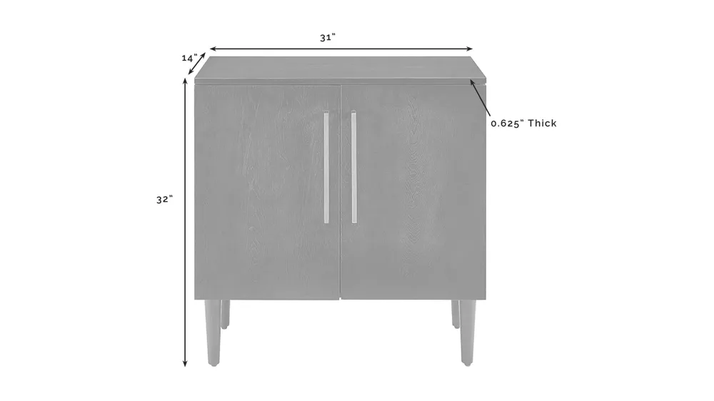 Everett Accent Cabinet Dimensions