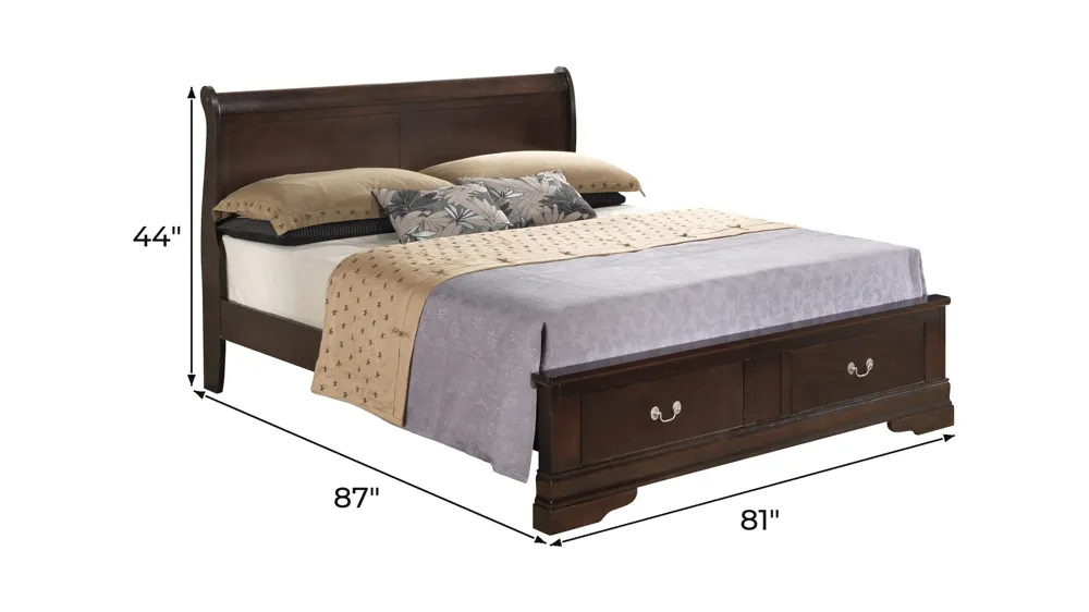 Rossie Storage Bed Dimensions
