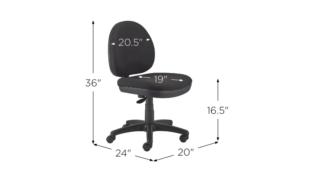 OSS Office Chair Dimensions