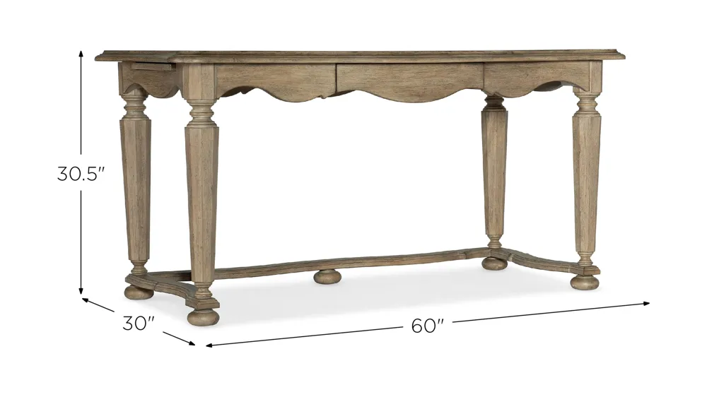 Corsica Writing Desk Dimensions