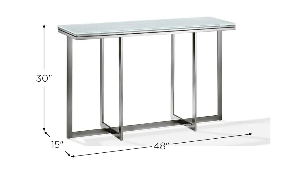 Eliza Media Console Table Dimensions