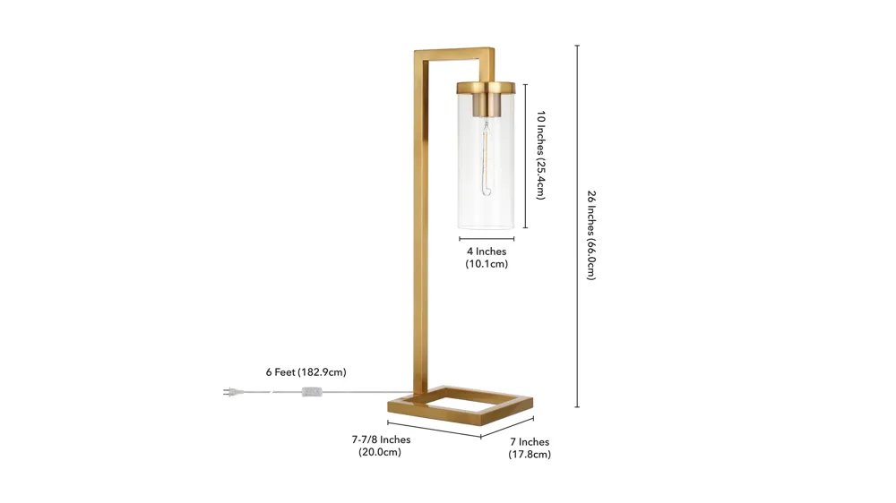 Ansa Table Lamp Dimensions