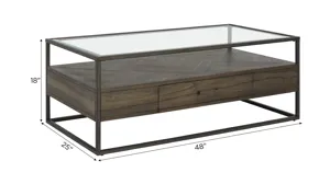 Renault Rectangular Cocktail Table | Raymour & Flanigan