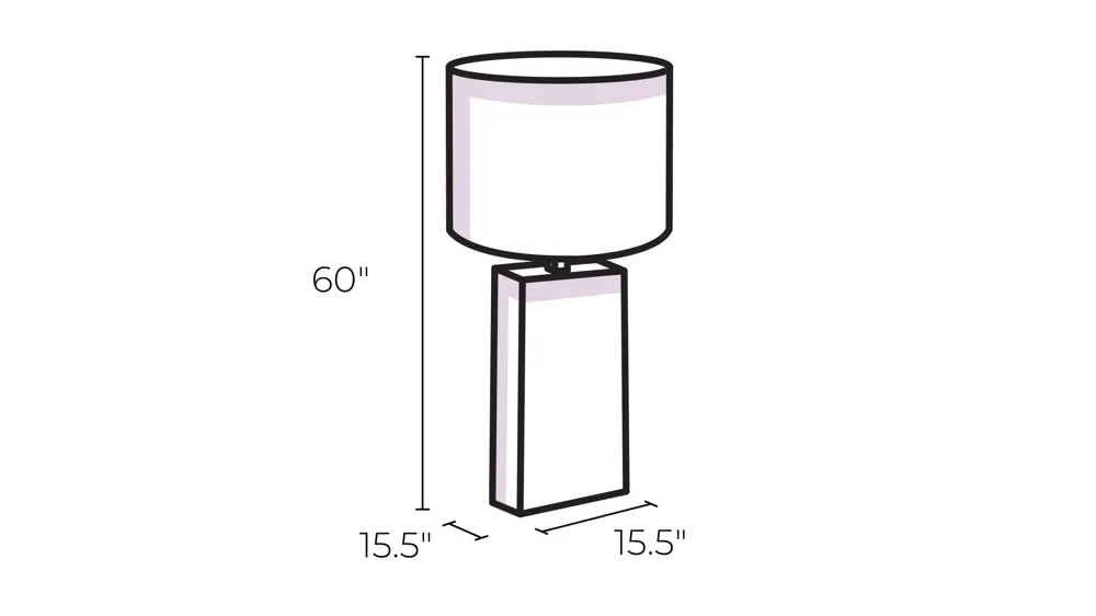Skyla Pendant Lamp Dimensions